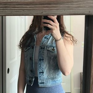 Denim vest